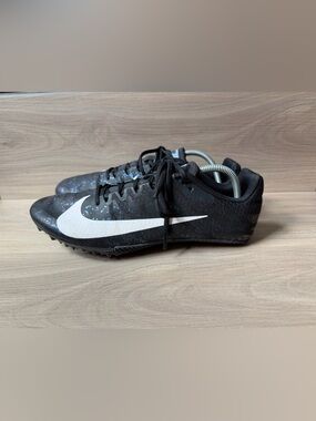 Nike Zoom Rival S 9 Men’s Spike Track Shoes, Black Indigo Fog Speckled, Size 8